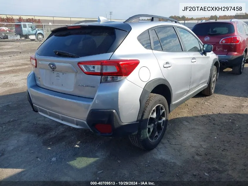 2019 Subaru Crosstrek 2.0I Premium VIN: JF2GTAECXKH297458 Lot: 40709513