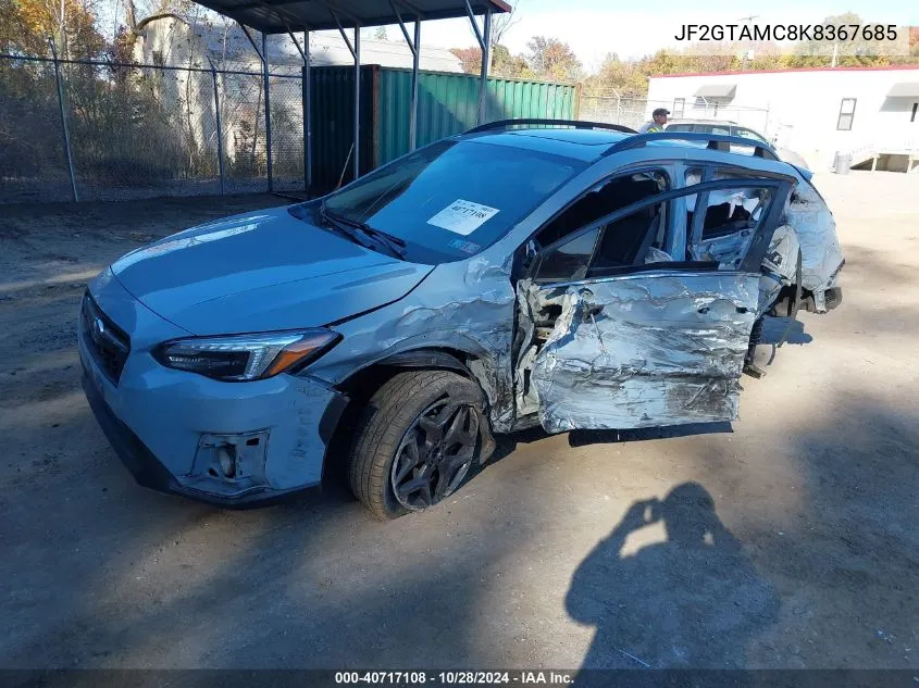 2019 Subaru Crosstrek 2.0I Limited VIN: JF2GTAMC8K8367685 Lot: 40717108