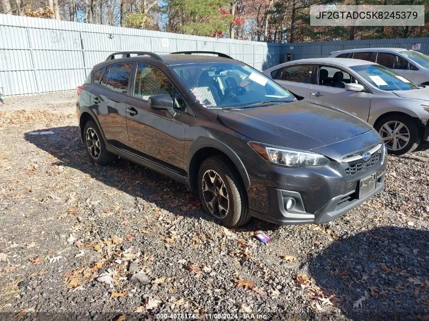 2019 Subaru Crosstrek 2.0I Premium VIN: JF2GTADC5K8245379 Lot: 40781748