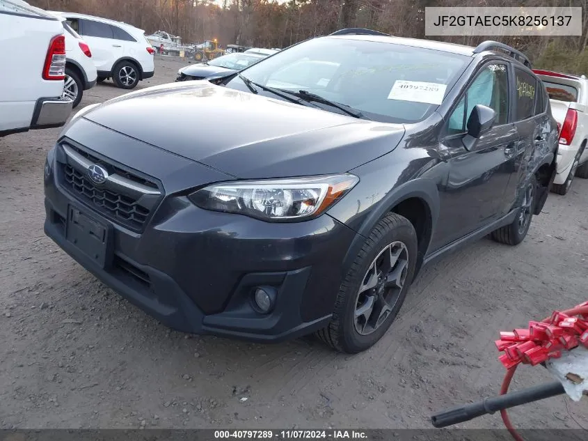 2019 Subaru Crosstrek 2.0I Premium VIN: JF2GTAEC5K8256137 Lot: 40797289