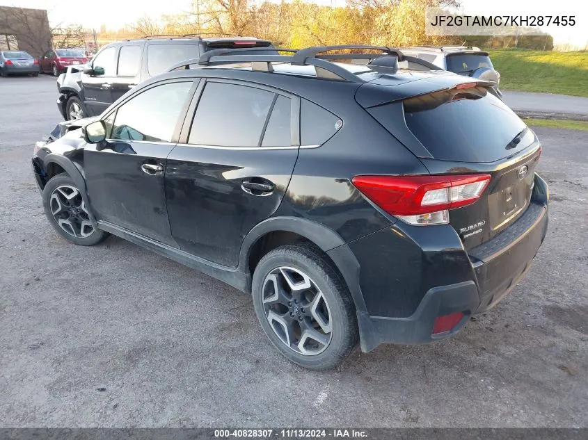 JF2GTAMC7KH287455 2019 Subaru Crosstrek 2.0I Limited