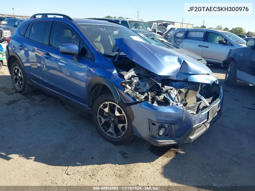 2019 Subaru Crosstrek 2.0I Premium VIN: JF2GTAEC5KH300976 Lot: 40905493