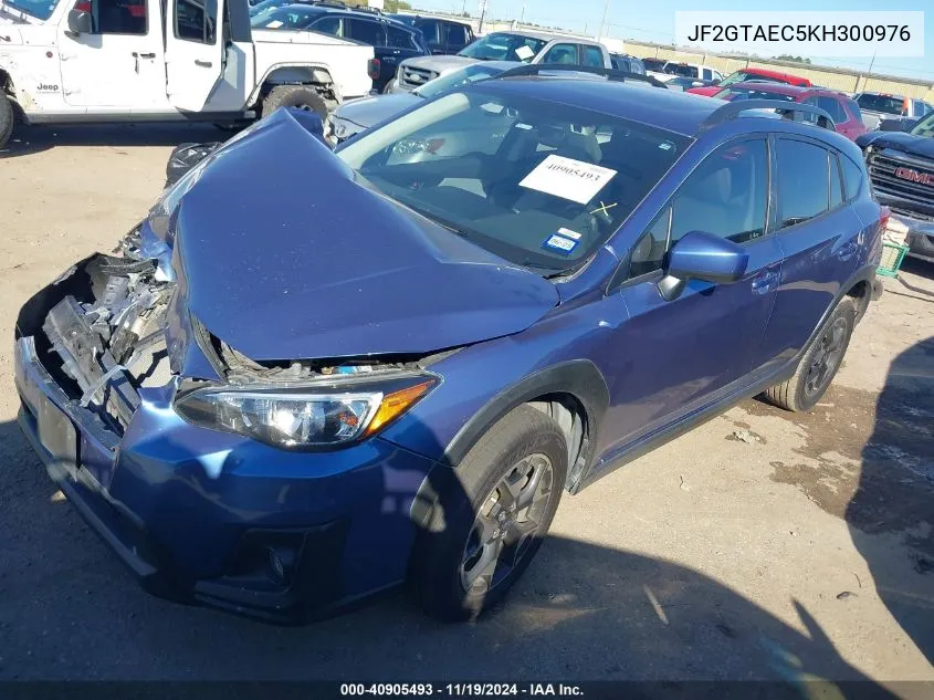 2019 Subaru Crosstrek 2.0I Premium VIN: JF2GTAEC5KH300976 Lot: 40905493