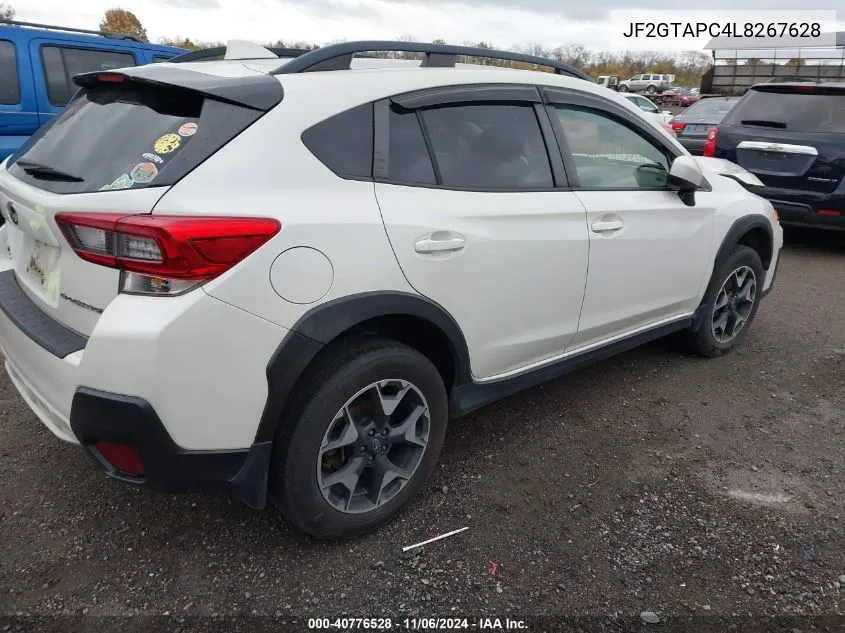 JF2GTAPC4L8267628 2020 Subaru Crosstrek Premium