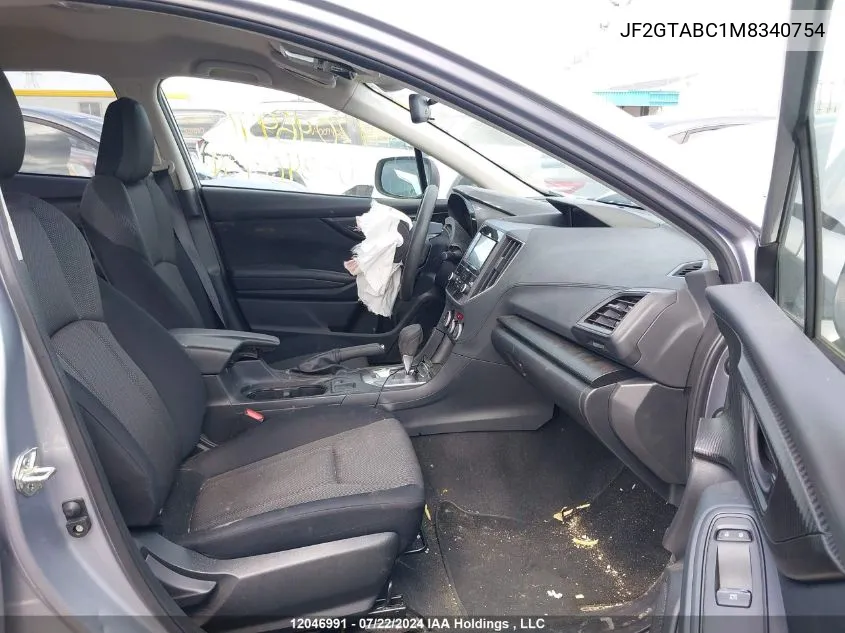 JF2GTABC1M8340754 2021 Subaru Crosstrek