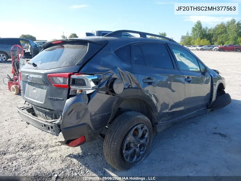 JF2GTHSC2MH377563 2021 Subaru Crosstrek