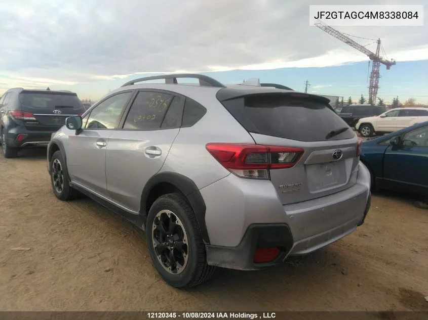 JF2GTAGC4M8338084 2021 Subaru Crosstrek Premium