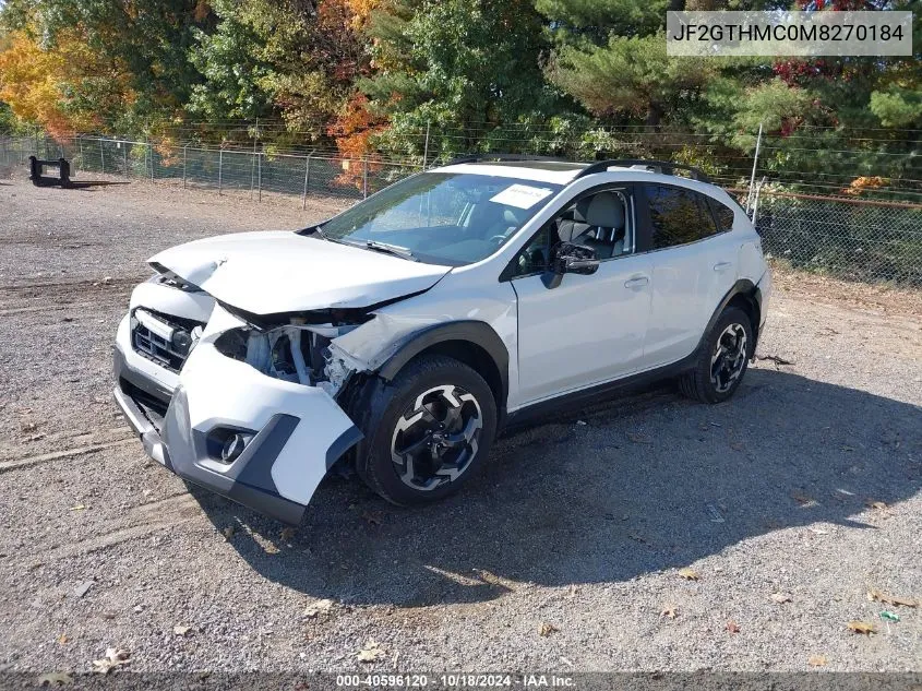 JF2GTHMC0M8270184 2021 Subaru Crosstrek Limited