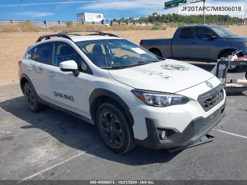 2021 Subaru Crosstrek Premium VIN: JF2GTAPC7M8306018 Lot: 40598073