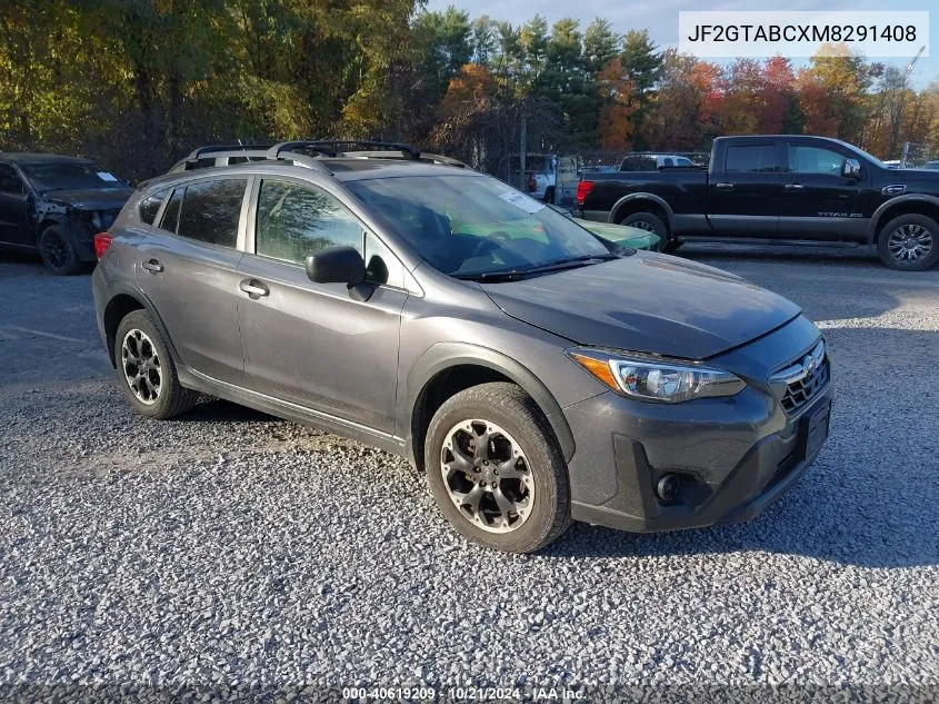 2021 Subaru Crosstrek VIN: JF2GTABCXM8291408 Lot: 40619209