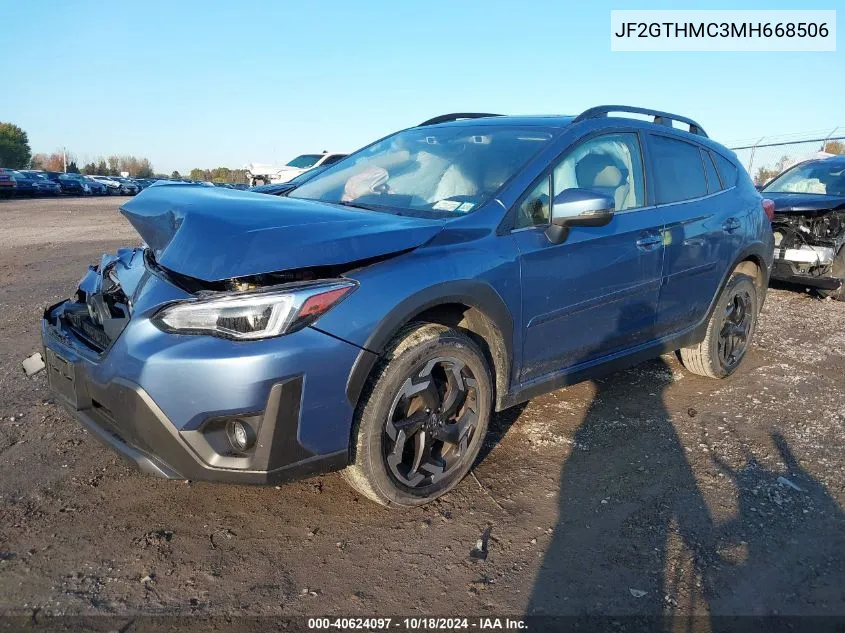 JF2GTHMC3MH668506 2021 Subaru Crosstrek Limited