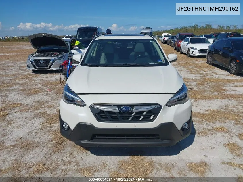 2021 Subaru Crosstrek Limited VIN: JF2GTHNC1MH290152 Lot: 40634021