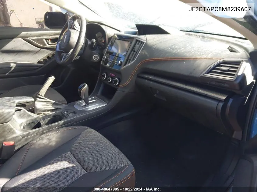 JF2GTAPC8M8239607 2021 Subaru Crosstrek Premium