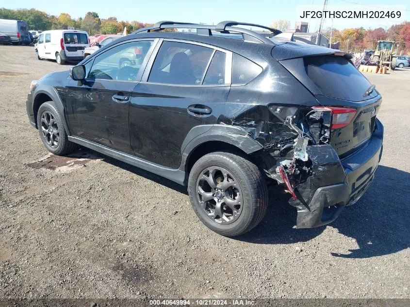 JF2GTHSC2MH202469 2021 Subaru Crosstrek Sport