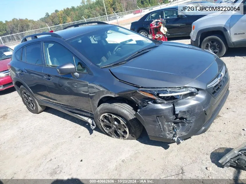 2021 Subaru Crosstrek VIN: JF2GTJPC0M8220064 Lot: 40662606