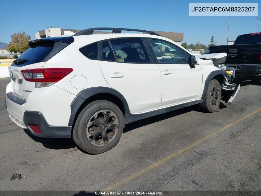 JF2GTAPC6M8325207 2021 Subaru Crosstrek Premium