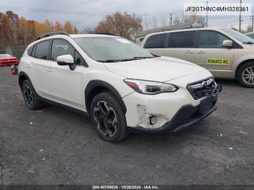 2021 Subaru Crosstrek Limited VIN: JF2GTHNC4MH328361 Lot: 40709628