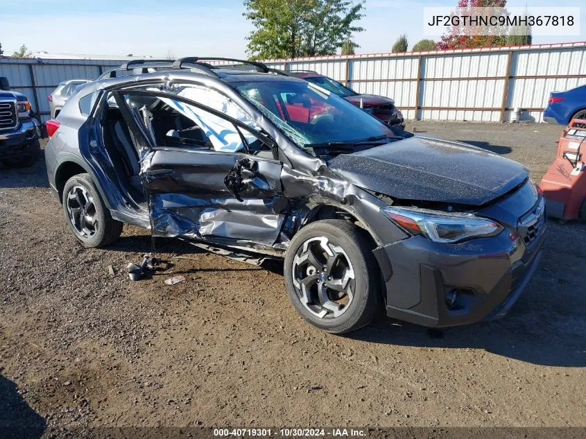 2021 Subaru Crosstrek Limited VIN: JF2GTHNC9MH367818 Lot: 40719301