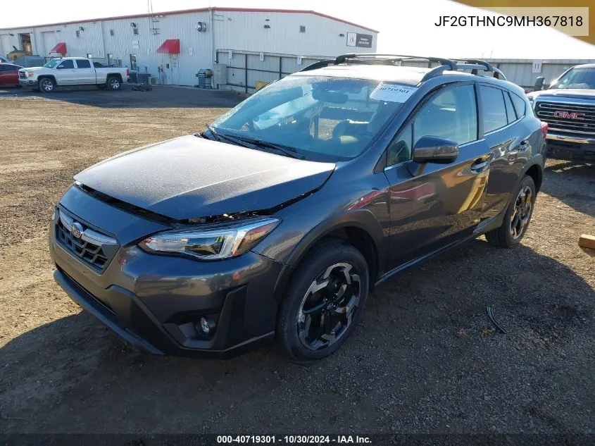 2021 Subaru Crosstrek Limited VIN: JF2GTHNC9MH367818 Lot: 40719301