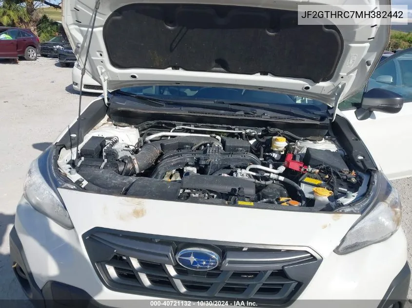 JF2GTHRC7MH382442 2021 Subaru Crosstrek Sport