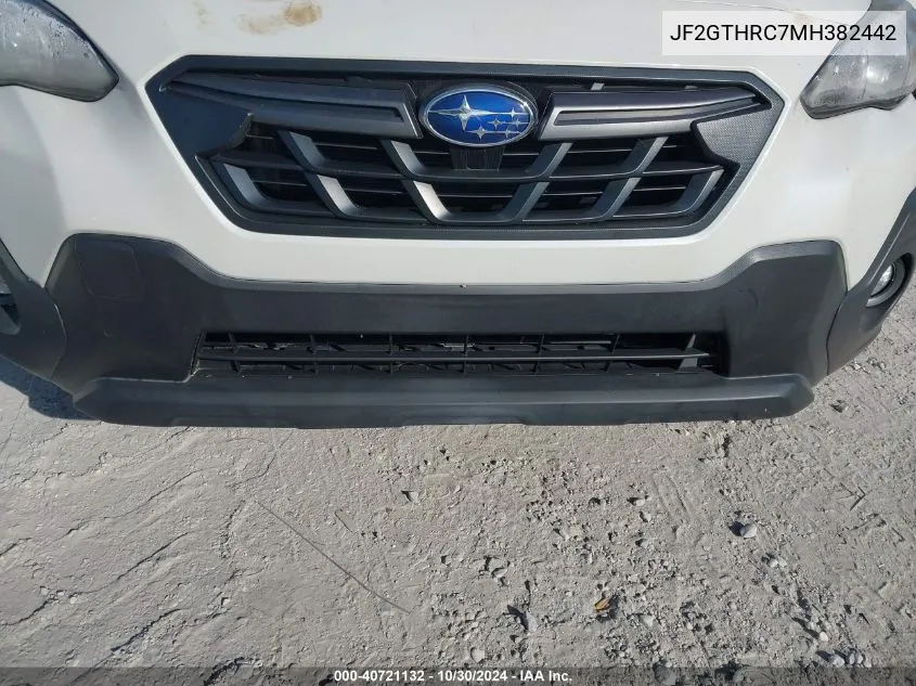 JF2GTHRC7MH382442 2021 Subaru Crosstrek Sport