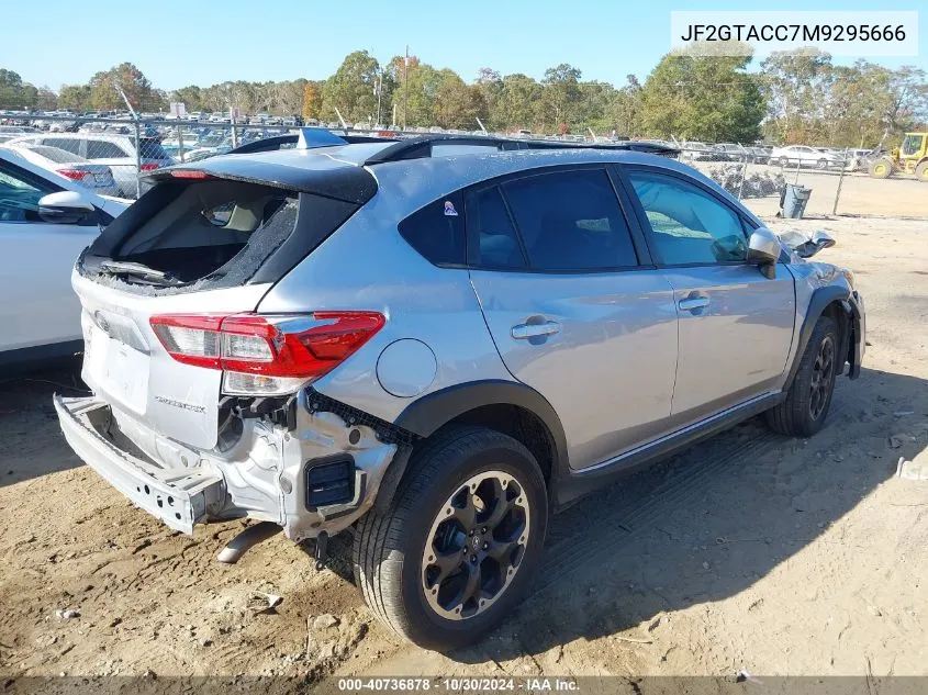 2021 Subaru Crosstrek Premium VIN: JF2GTACC7M9295666 Lot: 40736878