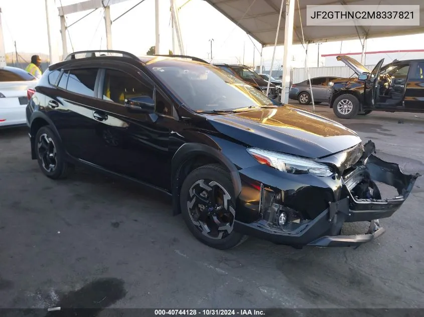 JF2GTHNC2M8337821 2021 Subaru Crosstrek Limited