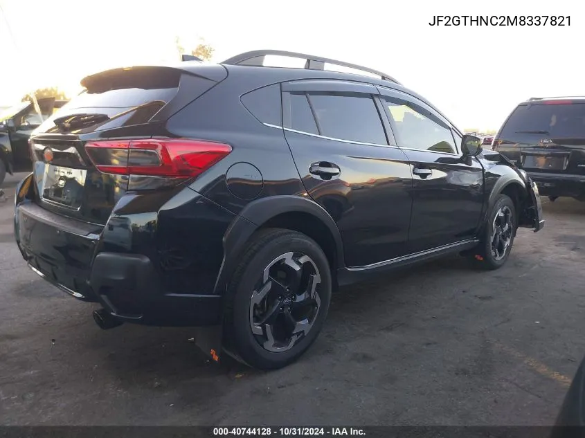 JF2GTHNC2M8337821 2021 Subaru Crosstrek Limited