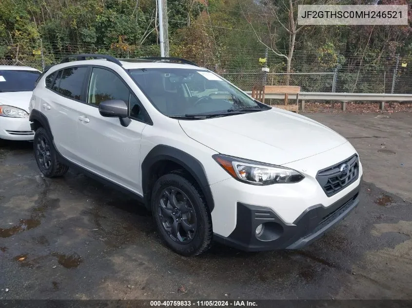 2021 Subaru Crosstrek Sport VIN: JF2GTHSC0MH246521 Lot: 40759833