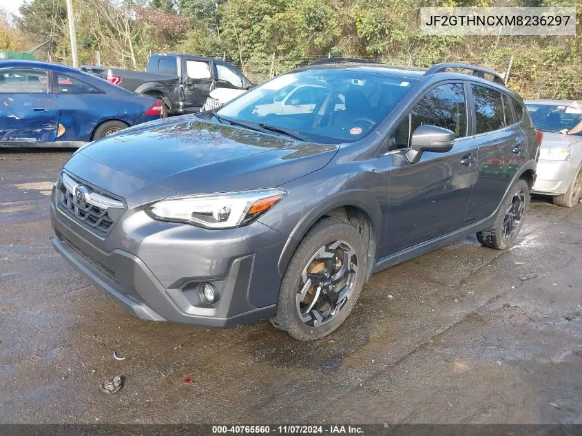 2021 Subaru Crosstrek Limited VIN: JF2GTHNCXM8236297 Lot: 40765560