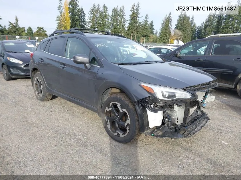 2021 Subaru Crosstrek Limited VIN: JF2GTHMC1M8661487 Lot: 40777694