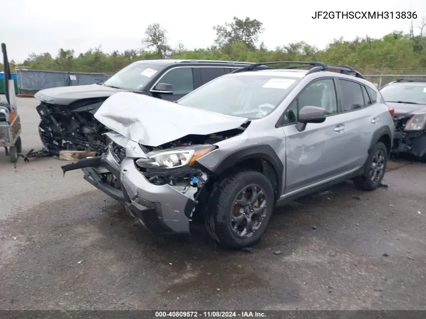 2021 Subaru Crosstrek Sport VIN: JF2GTHSCXMH313836 Lot: 40809572