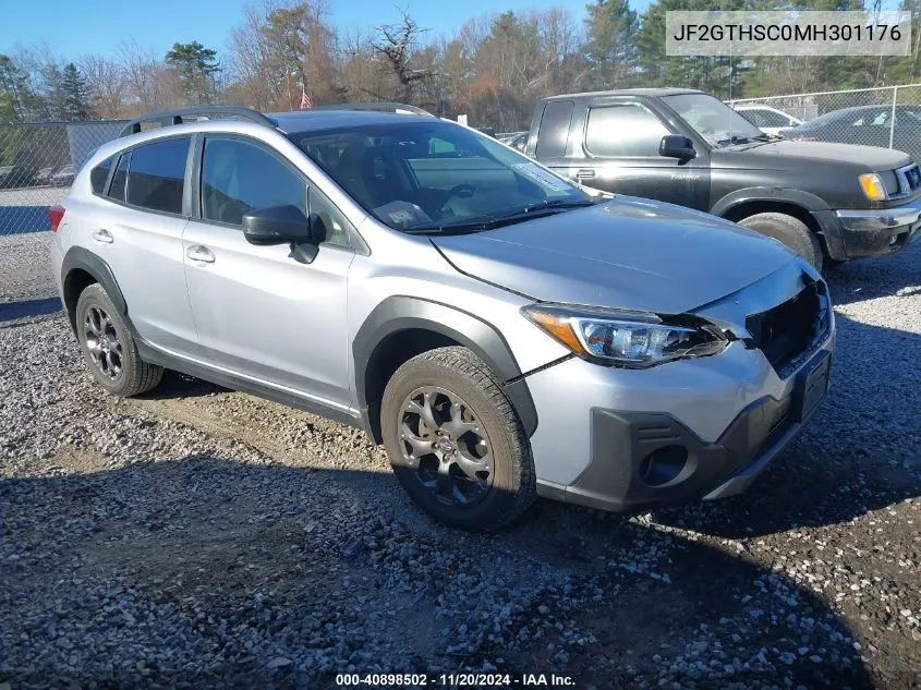 2021 Subaru Crosstrek Sport VIN: JF2GTHSC0MH301176 Lot: 40898502