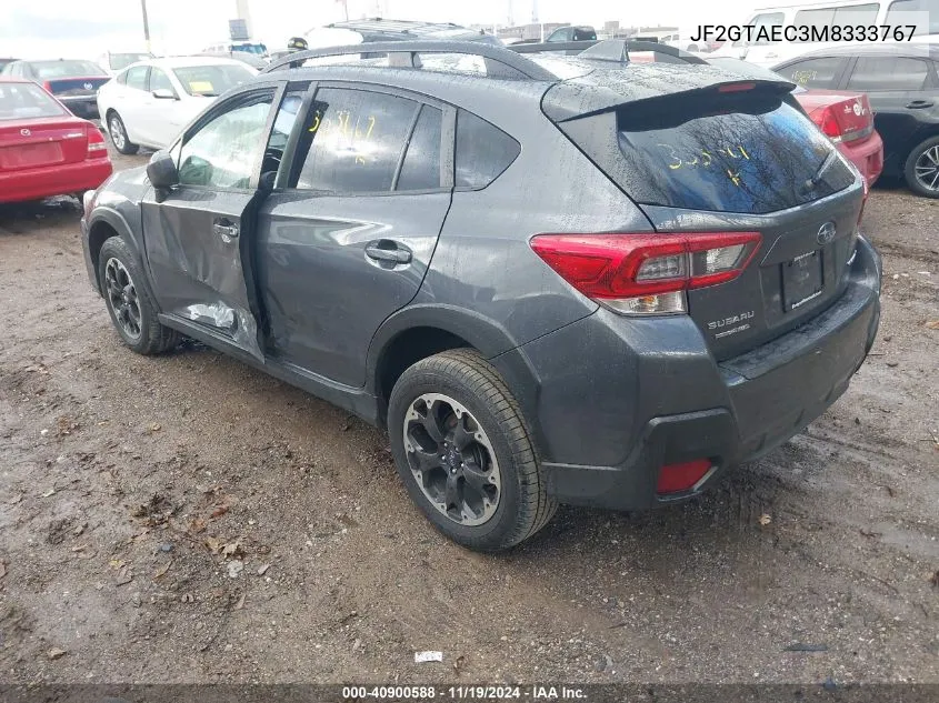 2021 Subaru Crosstrek Premium VIN: JF2GTAEC3M8333767 Lot: 40900588