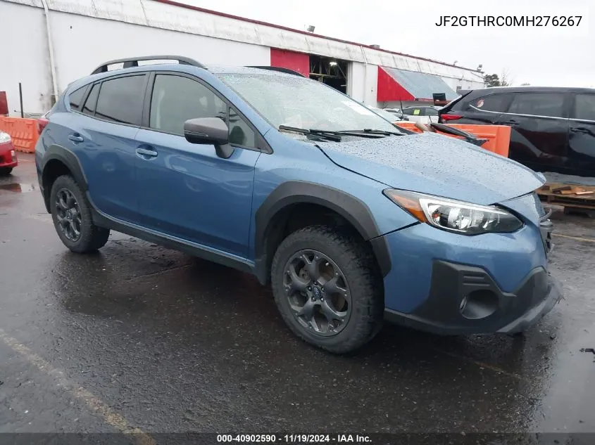 2021 Subaru Crosstrek Sport VIN: JF2GTHRC0MH276267 Lot: 40902590