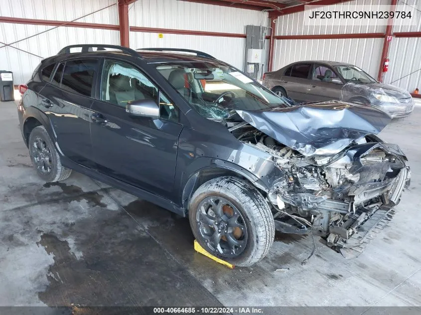 2022 Subaru Crosstrek Sport VIN: JF2GTHRC9NH239784 Lot: 40664685