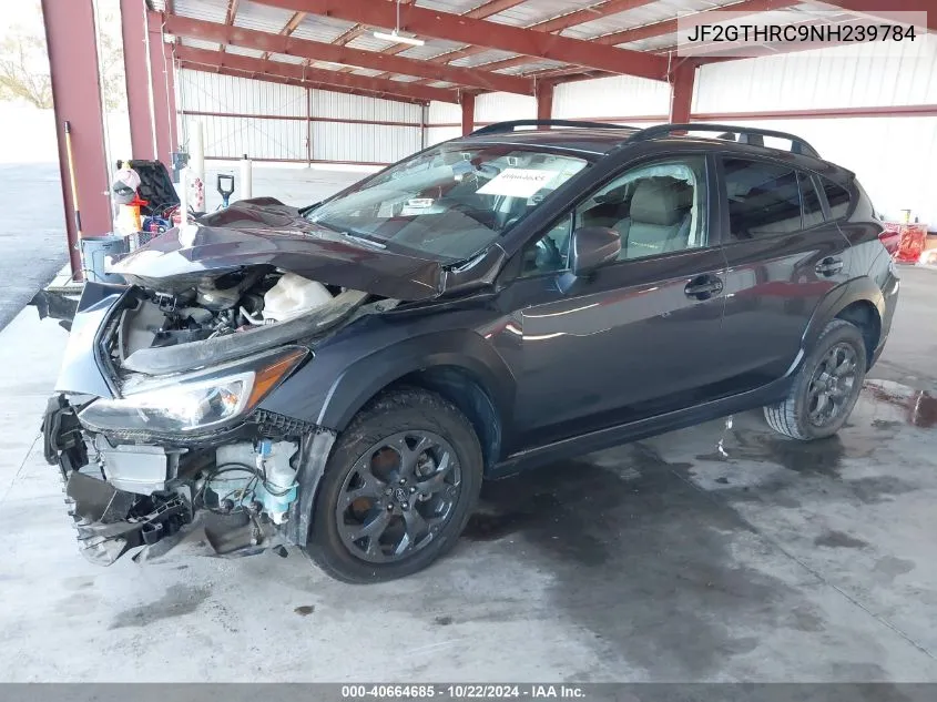 2022 Subaru Crosstrek Sport VIN: JF2GTHRC9NH239784 Lot: 40664685