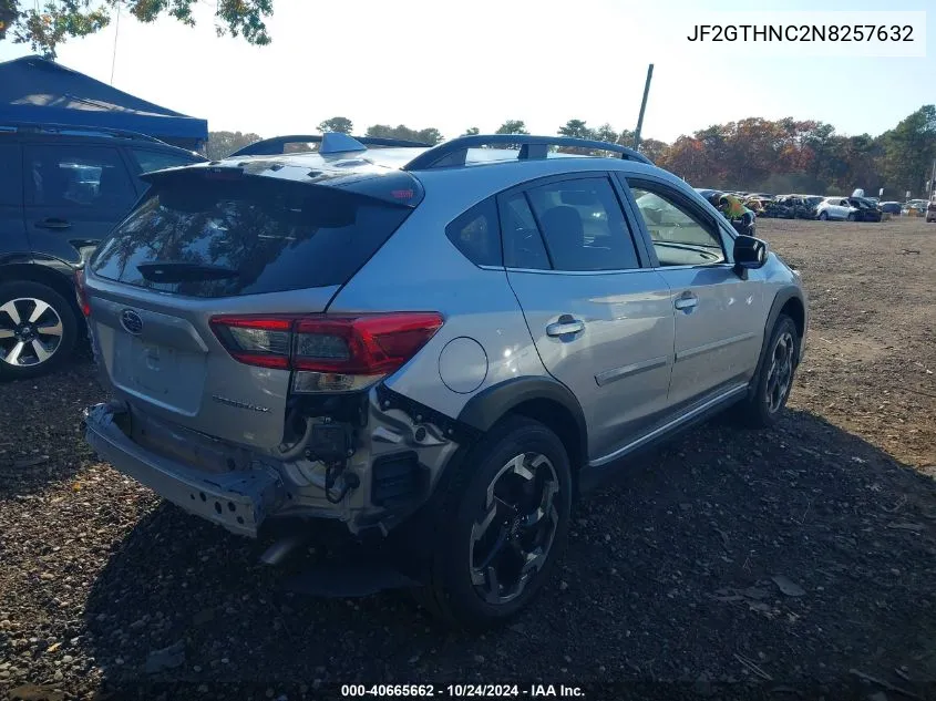 JF2GTHNC2N8257632 2022 Subaru Crosstrek Limited