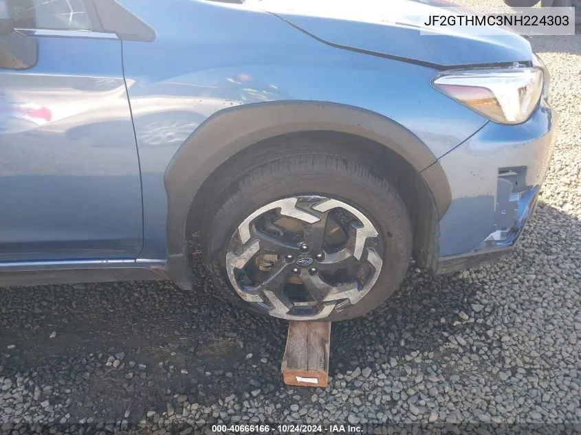 JF2GTHMC3NH224303 2022 Subaru Crosstrek Limited