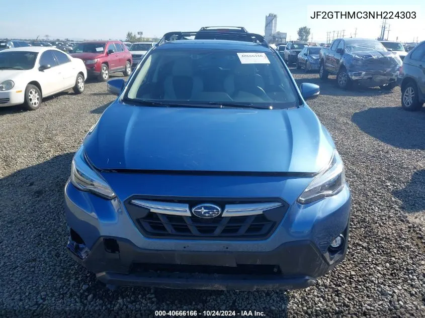 JF2GTHMC3NH224303 2022 Subaru Crosstrek Limited