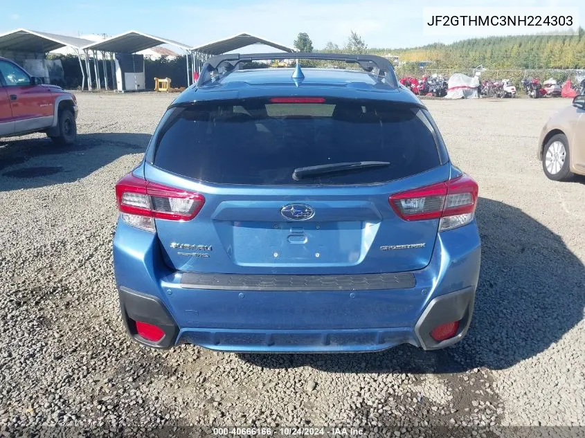 JF2GTHMC3NH224303 2022 Subaru Crosstrek Limited