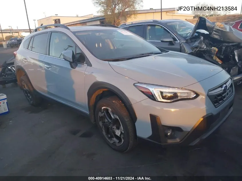 2022 Subaru Crosstrek Limited VIN: JF2GTHMC4NH213584 Lot: 40914603