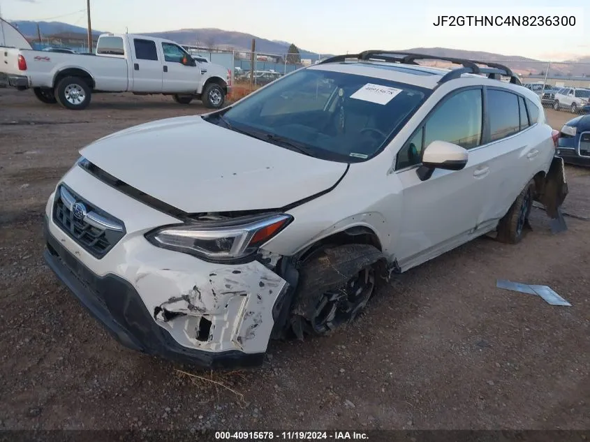 2022 Subaru Crosstrek Limited VIN: JF2GTHNC4N8236300 Lot: 40915678