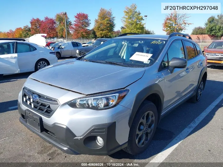 2023 Subaru Crosstrek Sport VIN: JF2GTHRCXPH297048 Lot: 40606026