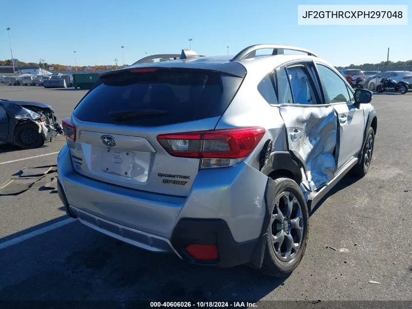 2023 Subaru Crosstrek Sport VIN: JF2GTHRCXPH297048 Lot: 40606026