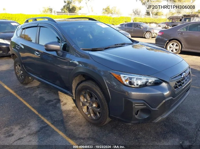 2023 Subaru Crosstrek Sport VIN: JF2GTHRC1PH306008 Lot: 40648533