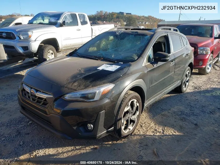 2023 Subaru Crosstrek Limited VIN: JF2GTHNCXPH232934 Lot: 40680175