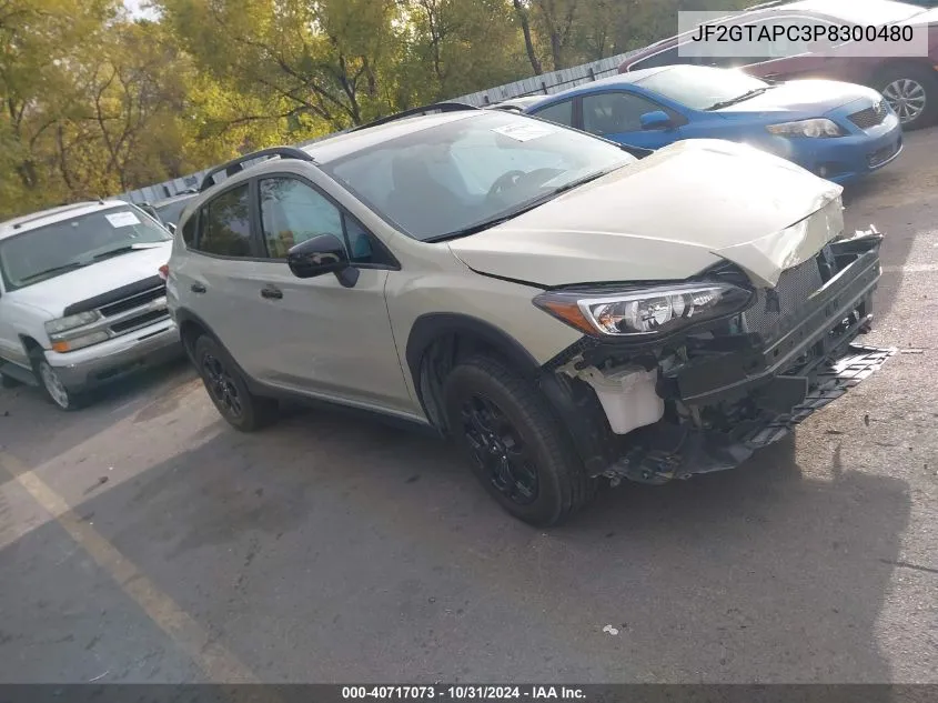 2023 Subaru Crosstrek Premium VIN: JF2GTAPC3P8300480 Lot: 40717073