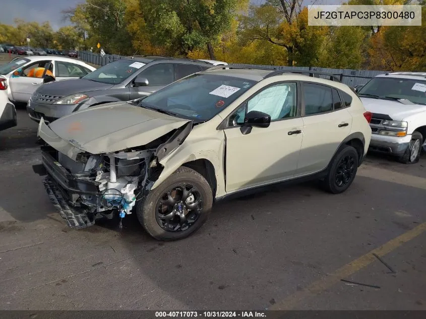 2023 Subaru Crosstrek Premium VIN: JF2GTAPC3P8300480 Lot: 40717073