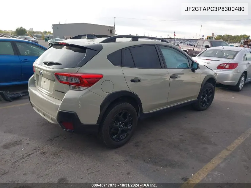 2023 Subaru Crosstrek Premium VIN: JF2GTAPC3P8300480 Lot: 40717073